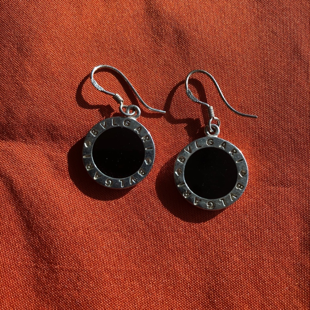 Black & Silver Vintage Earrings